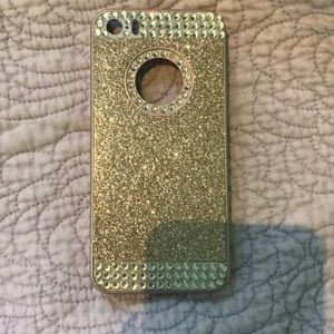 Glittery iPhone 5 case